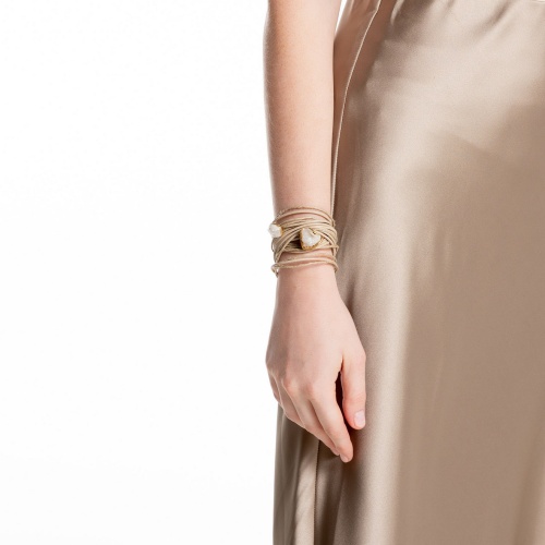 Браслет Katerina Vassou, Happiness, с друзой агата, KV25.1-403167GWHITE белый фото 2